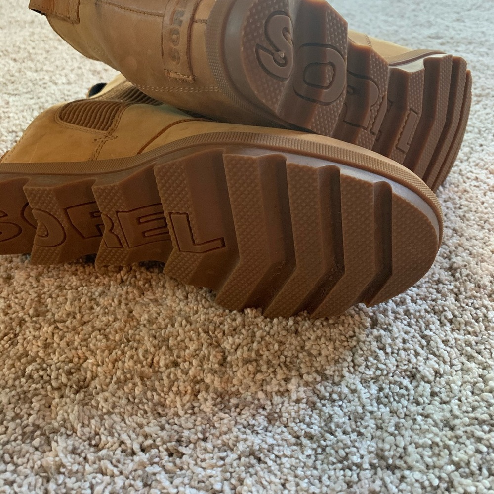Sorel Tan Chelsea Wedge Booties - Picture 3 of 3